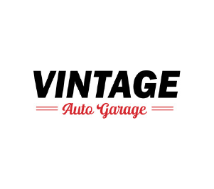 Vintage Auto Garage Logo